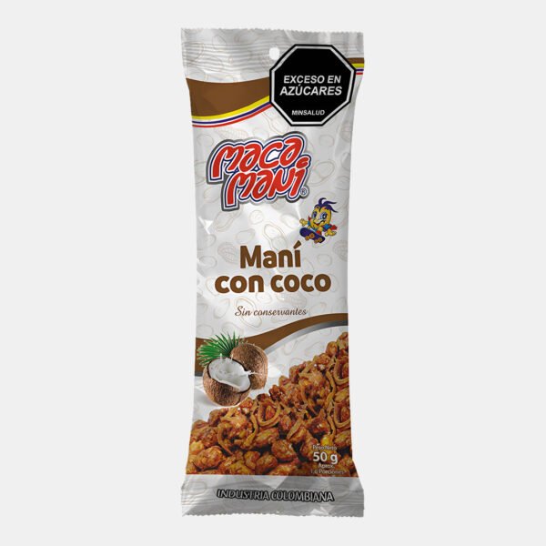 Maní con Coco 50g