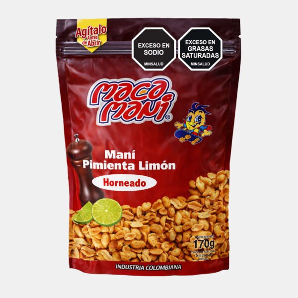 Maní Pimienta Limón