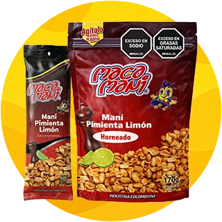 Maní Pimienta Limón