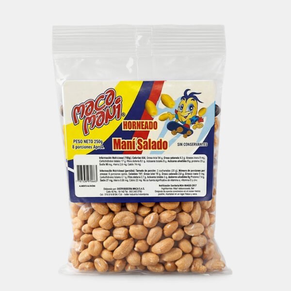 Maní Salado 250g